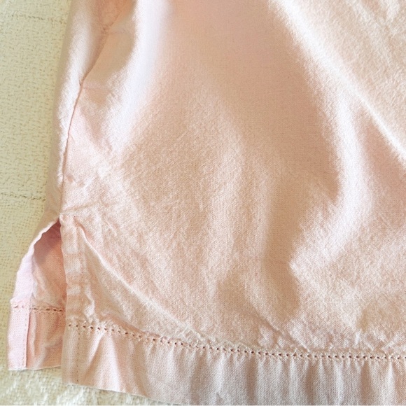 Jones NY Vintage Button Front Blouse Light Pink Cotton Sleeveless Plus size 18W - Picture 10 of 15